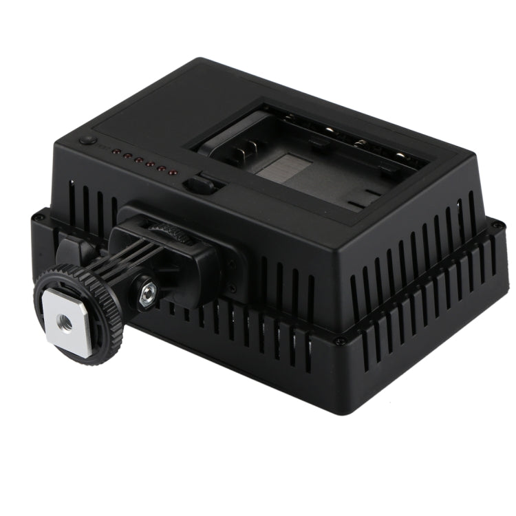 HD-160 White Light LED Video Light on-Camera Photography Lighting Fill Light for Canon, Nikon, DSLR Camera with 3 Filter Plates, HD-160