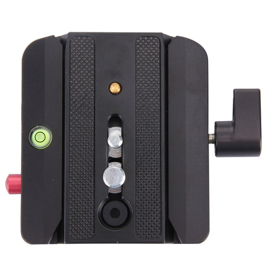 Fittest FC-501 Quick Release Assembly Aluminium Alloy Clamp Adapter with Quick Release Sliding Plate for Manfrotto Tripod 577 Replacement, FC-501