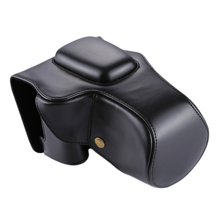 Full Body Camera PU Leather Case Bag for Canon EOS 200D  (18-55mm Lens), For EOS 200D