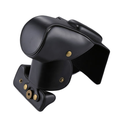 Full Body Camera PU Leather Case Bag for Canon EOS 200D  (18-55mm Lens), For EOS 200D