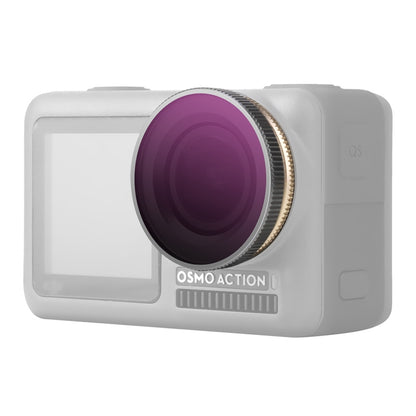 Filtro de lente ajustable Sunnylife OA-FI172 ND4/PL para DJI OSMO ACTION, OA-FI172 ND4/PL