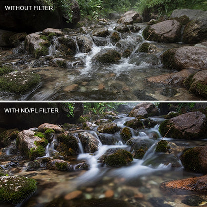 Filtro de lente ajustable Sunnylife OA-FI172 ND4/PL para DJI OSMO ACTION, OA-FI172 ND4/PL