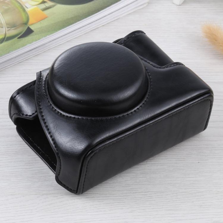 Full Body Camera PU Leather Case Bag for Sony ZV-1, For Sony ZV-1