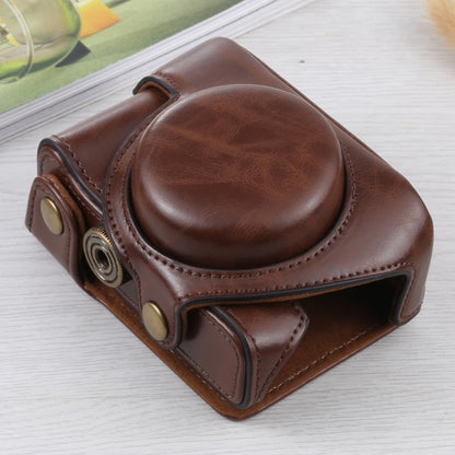 Full Body Camera PU Leather Case Bag for Sony ZV-1, For Sony ZV-1