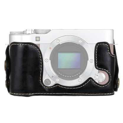 1/4 inch Thread PU Leather Camera Half Case Base for FUJIFILM X-A3 / X-A10, For FUJIFILM XA3