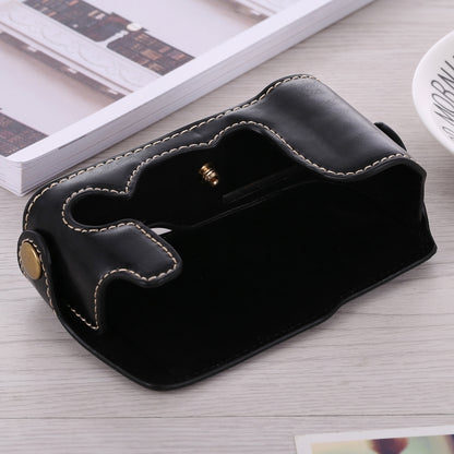 1/4 inch Thread PU Leather Camera Half Case Base for FUJIFILM X-A3 / X-A10, For FUJIFILM XA3