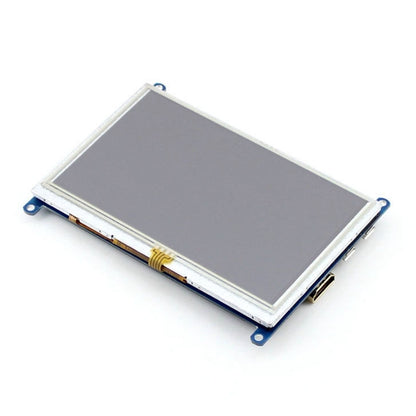 WAVESHARE 5 Inch HDMI LCD (B) 800x480 Touch Screen  for Raspberry Pi Supports Various Systems, 5 Inch HDMI LCD (B)