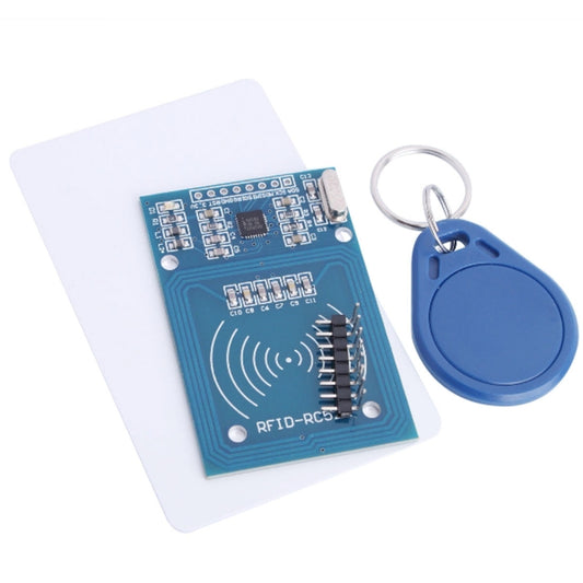 Módulo de cartão IC RF com sensor de chaveiro de segurança RFID-RC522 DIY