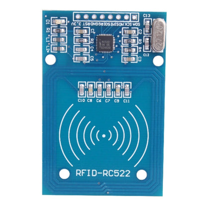 Módulo de cartão IC RF com sensor de chaveiro de segurança RFID-RC522 DIY