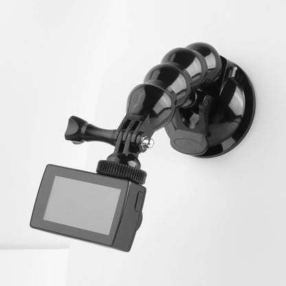 Suporte de fixação flexível com ventosa para câmaras de ação GoPro, Insta360, DJI e outras.