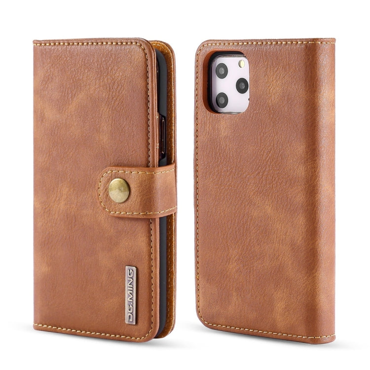 DG.MING Crazy Horse Texture Flip Detachable Magnetic Leather Case with Holder & Card Slots & Wallet, For Samsung Galaxy Note 10+, For iPhone 11 Pro Max, for iPhone 11 Pro, for Galaxy Note 10, for Galaxy Note 10+, for iPhone 11, For Samsung Galaxy Note 10