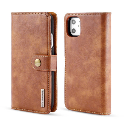 DG.MING Crazy Horse Texture Flip Detachable Magnetic Leather Case with Holder & Card Slots & Wallet, For Samsung Galaxy Note 10+, For iPhone 11 Pro Max, for iPhone 11 Pro, for Galaxy Note 10, for Galaxy Note 10+, for iPhone 11, For Samsung Galaxy Note 10