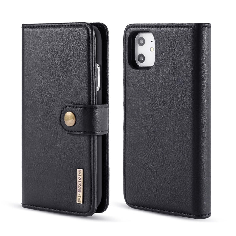 DG.MING Crazy Horse Texture Flip Detachable Magnetic Leather Case with Holder & Card Slots & Wallet, For Samsung Galaxy Note 10+, For iPhone 11 Pro Max, for iPhone 11 Pro, for Galaxy Note 10, for Galaxy Note 10+, for iPhone 11, For Samsung Galaxy Note 10