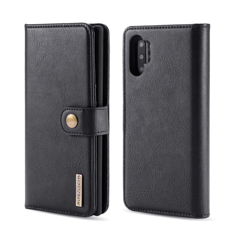 DG.MING Crazy Horse Texture Flip Detachable Magnetic Leather Case with Holder & Card Slots & Wallet, For Samsung Galaxy Note 10+, For iPhone 11 Pro Max, for iPhone 11 Pro, for Galaxy Note 10, for Galaxy Note 10+, for iPhone 11, For Samsung Galaxy Note 10
