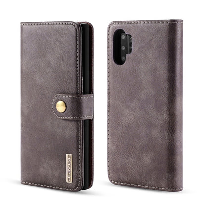 DG.MING Crazy Horse Texture Flip Detachable Magnetic Leather Case with Holder & Card Slots & Wallet, For Samsung Galaxy Note 10+, For iPhone 11 Pro Max, for iPhone 11 Pro, for Galaxy Note 10, for Galaxy Note 10+, for iPhone 11, For Samsung Galaxy Note 10