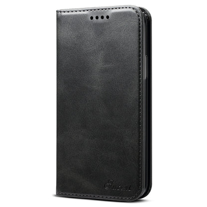 Suteni Calf Texture Horizontal Flip Leather Case with Holder & Card Slots & Wallet for iPhone, For iPhone 11 Pro, For iPhone 11, For iPhone 11 Pro Max