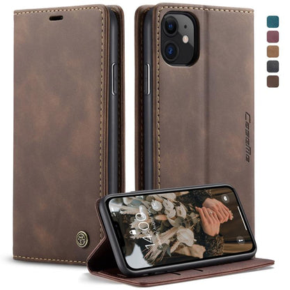 CaseMe-013 Multifunctional Horizontal Flip Leather Case with Card Slot & Holder & Wallet for iPhone, For iPhone 11 Pro, For iPhone 11, For iPhone 11 Pro Max