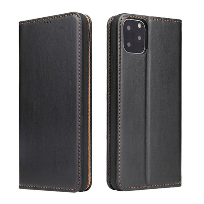 Fierre Shann PU Genuine Leather Texture Horizontal Flip Leather Case with Holder & Card Slots & Wallet, For iPhone 11, For iPhone 11 Pro, For iPhone 11 Pro Max