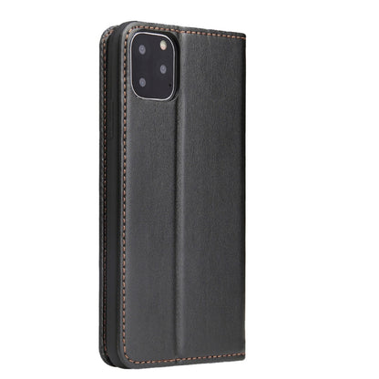 Fierre Shann PU Genuine Leather Texture Horizontal Flip Leather Case with Holder & Card Slots & Wallet, For iPhone 11, For iPhone 11 Pro, For iPhone 11 Pro Max