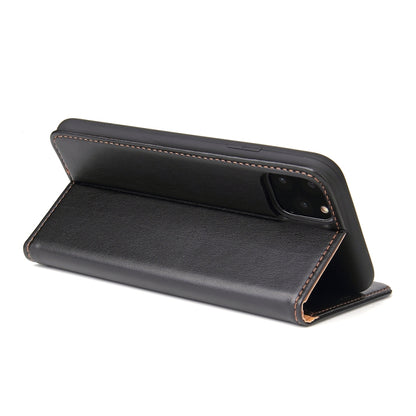 Fierre Shann PU Genuine Leather Texture Horizontal Flip Leather Case with Holder & Card Slots & Wallet, For iPhone 11, For iPhone 11 Pro, For iPhone 11 Pro Max