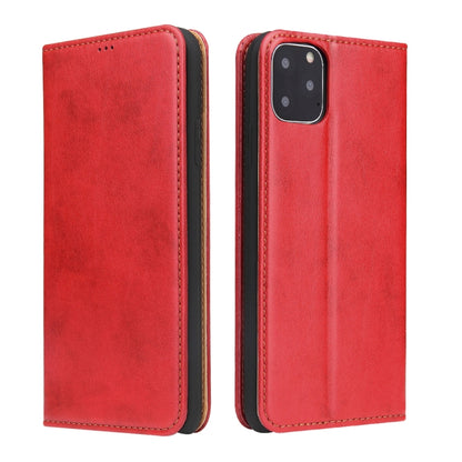 Fierre Shann PU Genuine Leather Texture Horizontal Flip Leather Case with Holder & Card Slots & Wallet, For iPhone 11, For iPhone 11 Pro, For iPhone 11 Pro Max