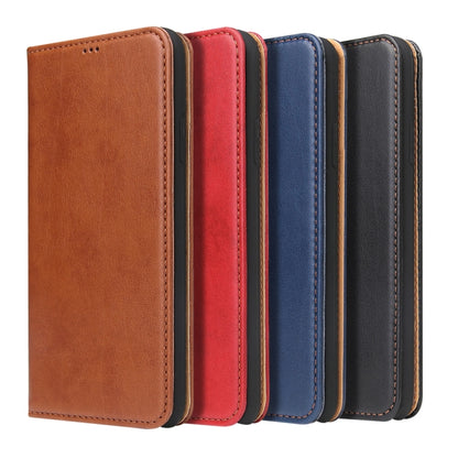 Fierre Shann PU Genuine Leather Texture Horizontal Flip Leather Case with Holder & Card Slots & Wallet, For iPhone 11, For iPhone 11 Pro, For iPhone 11 Pro Max