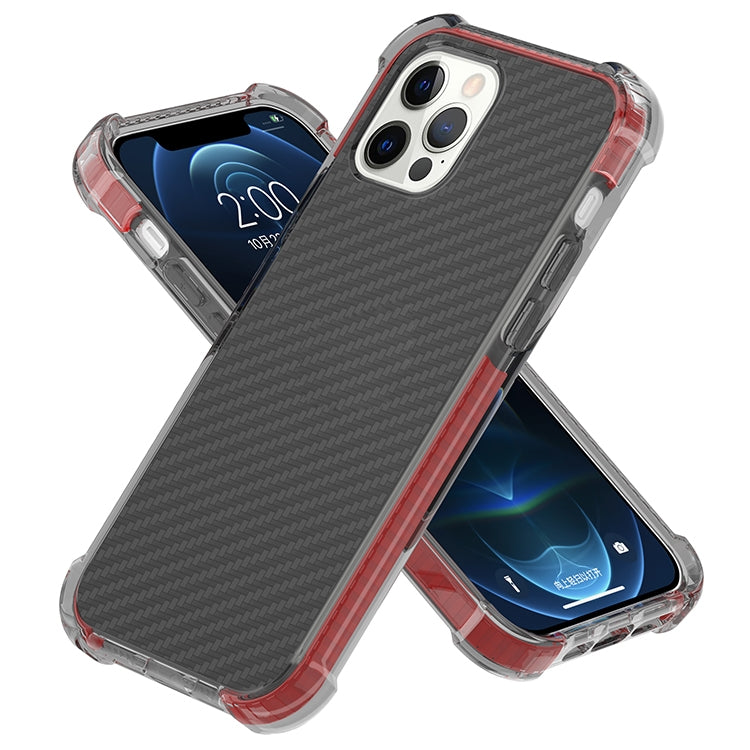 Carbon Fiber Acrylic Protective Case, For iPhone 12 mini, For iPhone 12 / 12 Pro, For iPhone 12 Pro Max