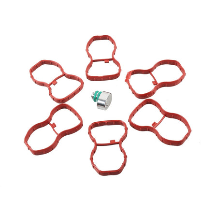 Swirl Flap Flaps Plug Blank Removal Replacement with Gaskets For BMW N57/N57S/2.5/3.0/3.5/4.0, Specification: A For BMW N57/N57S/2.5/3.0/3.5/4.0