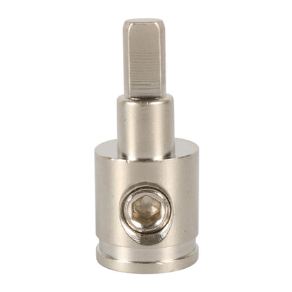 A5659-02 2 PCS Car Large Size Nickel-plated Brass 0GA to 4GA Audio Terminal Block, A5659-02