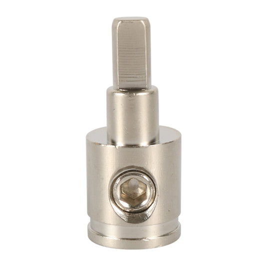 A5659-02 2 PCS Car Large Size Nickel-plated Brass 0GA to 4GA Audio Terminal Block, A5659-02
