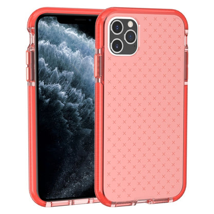 Grid Pattern Shockproof Transparent TPU Protective Case, For iPhone 11 Pro, For iPhone 11, For iPhone 11 Pro Max