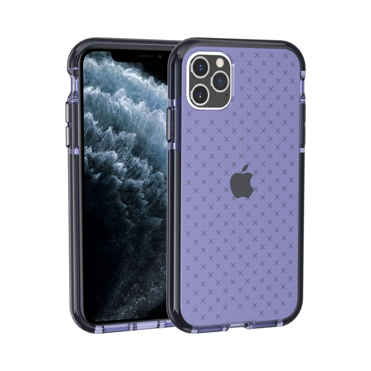 Grid Pattern Shockproof Transparent TPU Protective Case, For iPhone 11 Pro, For iPhone 11, For iPhone 11 Pro Max
