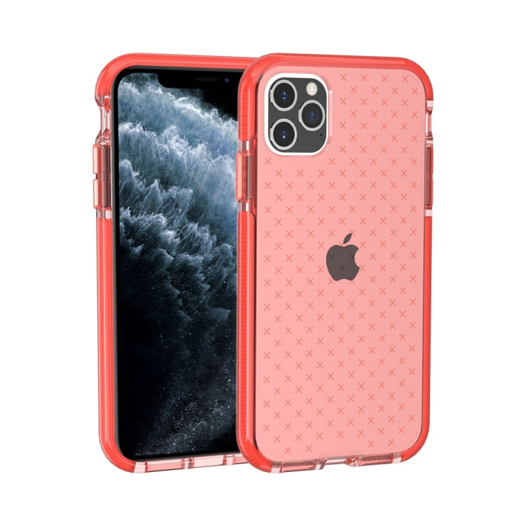 Grid Pattern Shockproof Transparent TPU Protective Case, For iPhone 11 Pro, For iPhone 11, For iPhone 11 Pro Max