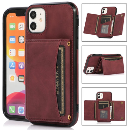 Three-fold Leather Phone Case with Card Slot & Wallet & Holder, For iPhone 11, For iPhone XR, For iPhone 8 Plus & 7 Plus, For iPhone SE 2022 / SE 2020 / 8 / 7