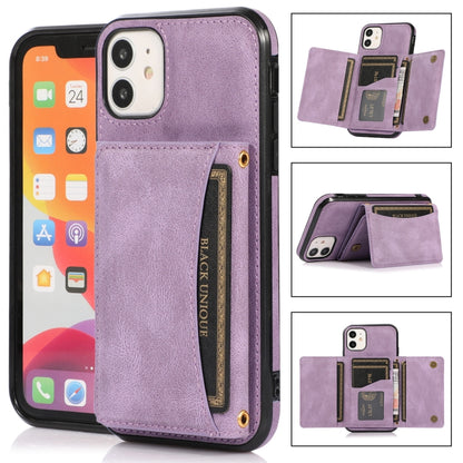 Three-fold Leather Phone Case with Card Slot & Wallet & Holder, For iPhone 11, For iPhone XR, For iPhone 8 Plus & 7 Plus, For iPhone SE 2022 / SE 2020 / 8 / 7