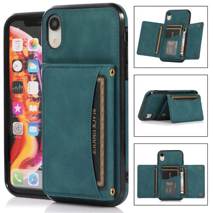 Three-fold Leather Phone Case with Card Slot & Wallet & Holder, For iPhone 11, For iPhone XR, For iPhone 8 Plus & 7 Plus, For iPhone SE 2022 / SE 2020 / 8 / 7
