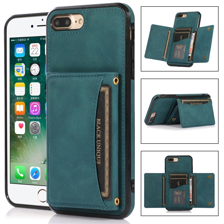 Three-fold Leather Phone Case with Card Slot & Wallet & Holder, For iPhone 11, For iPhone XR, For iPhone 8 Plus & 7 Plus, For iPhone SE 2022 / SE 2020 / 8 / 7