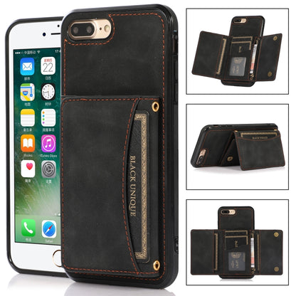 Three-fold Leather Phone Case with Card Slot & Wallet & Holder, For iPhone 11, For iPhone XR, For iPhone 8 Plus & 7 Plus, For iPhone SE 2022 / SE 2020 / 8 / 7