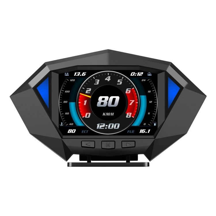 P1 3.5 inch Car OBD2 GPS HUD Head Up System Smart Digital Speedometer Meter Display, P1