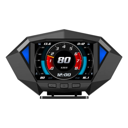 P1 3.5 inch Car OBD2 GPS HUD Head Up System Smart Digital Speedometer Meter Display, P1