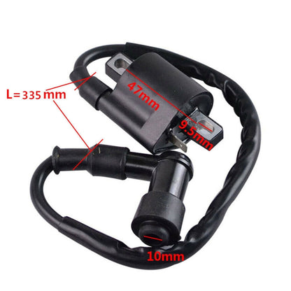Motorcycle Ignition Coil for 125cc 150cc 200cc High Pressure Coil ATV Quad Dirt Pit Bike, For 125cc 150cc 200cc Bike