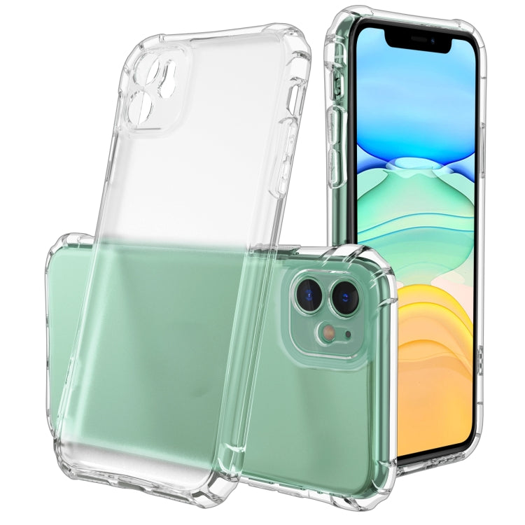 Sound Conversion Hole Transparent TPU Airbag Shockproof Case, For iPhone 11