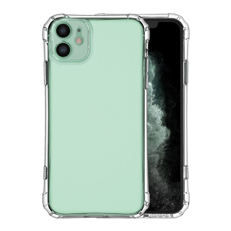 Sound Conversion Hole Transparent TPU Airbag Shockproof Case, For iPhone 11