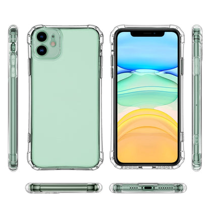 Sound Conversion Hole Transparent TPU Airbag Shockproof Case, For iPhone 11