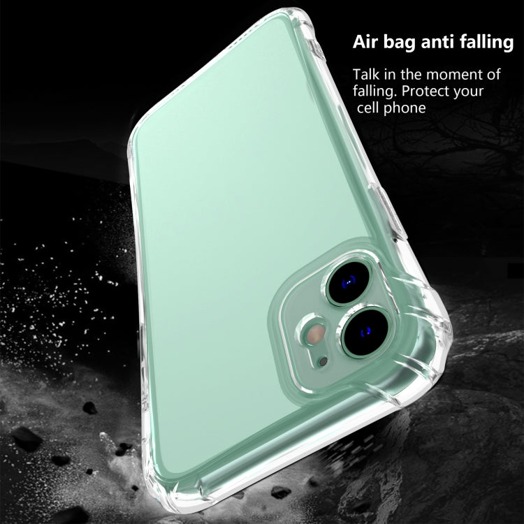 Sound Conversion Hole Transparent TPU Airbag Shockproof Case, For iPhone 11