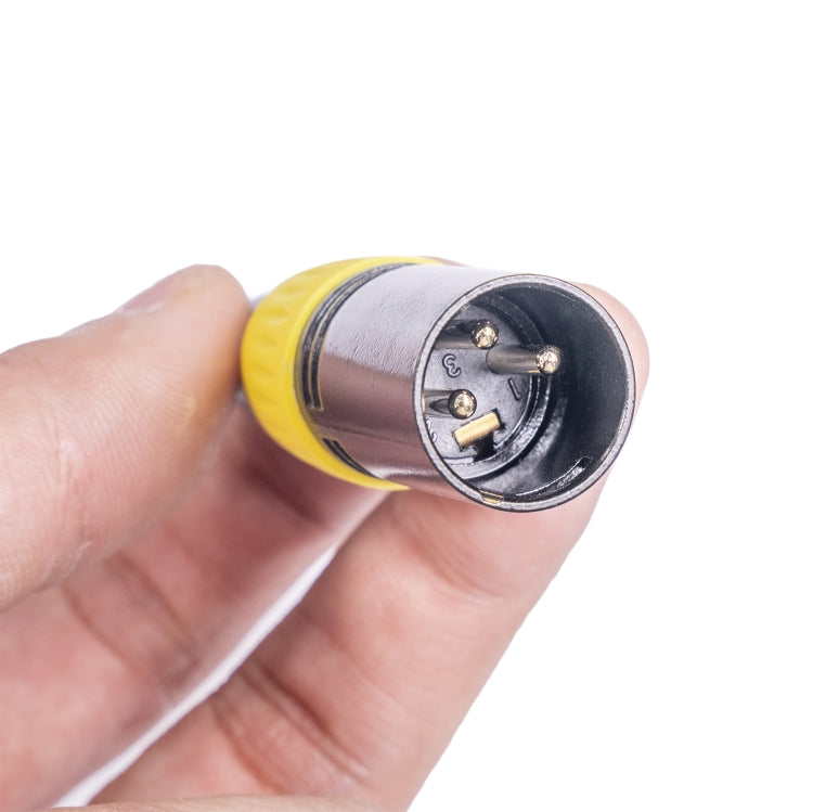 SB423K108-03 6.35mm + 3.5mm Male to XLR 3pin Male Audio Cable, Length: 30cm, 6.35mm+3.5mm to XLR