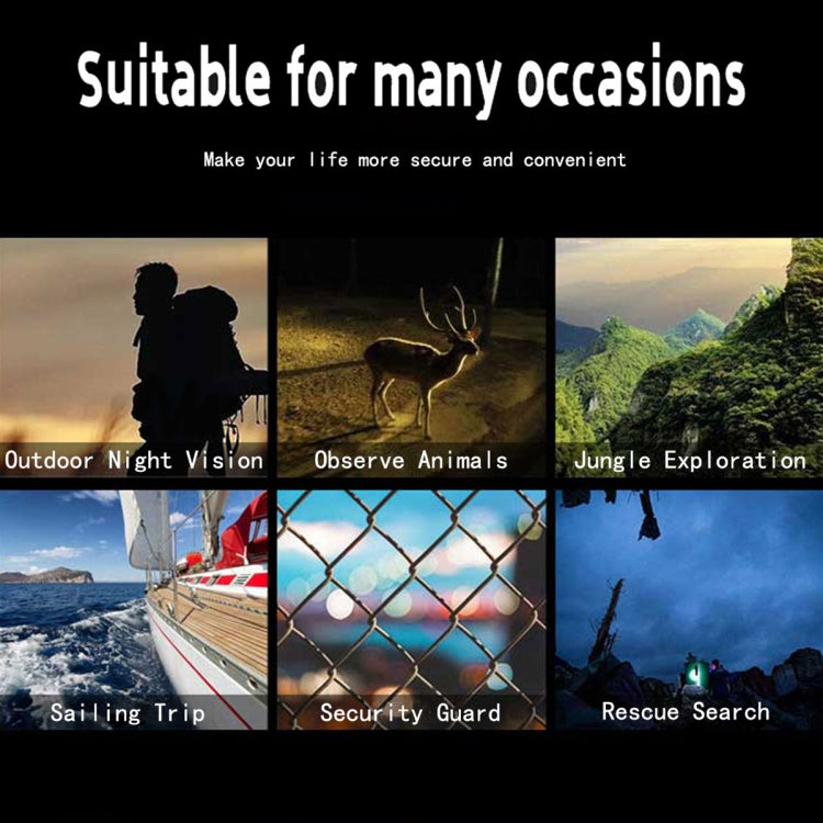 Binóculos NV4000 para caça ao ar livre com visão noturna 4K HD.