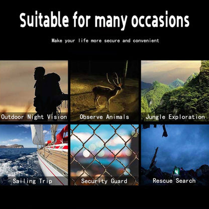 Binóculos NV4000 para caça ao ar livre com visão noturna 4K HD.