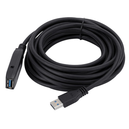USB 3.0 Male to Female Data Sync Super Speed Extension Cable, Length:5m, 5m