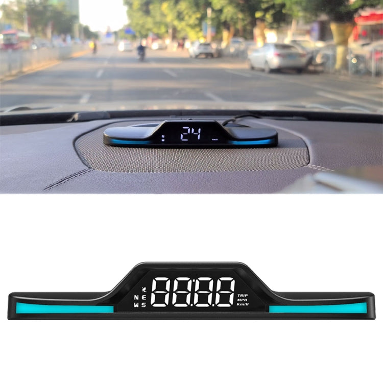 G15 Car HD GPS Head-Up Display with Color Changing Ambient Light, G15